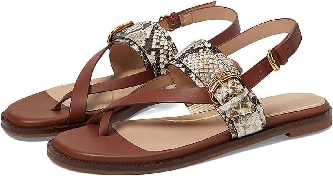 足幅2種類●3色●COLE HAAN●ANICA LUX スライドサンダル Cole Haan Anica Lux Buckle Sandollar Snake Print Leather