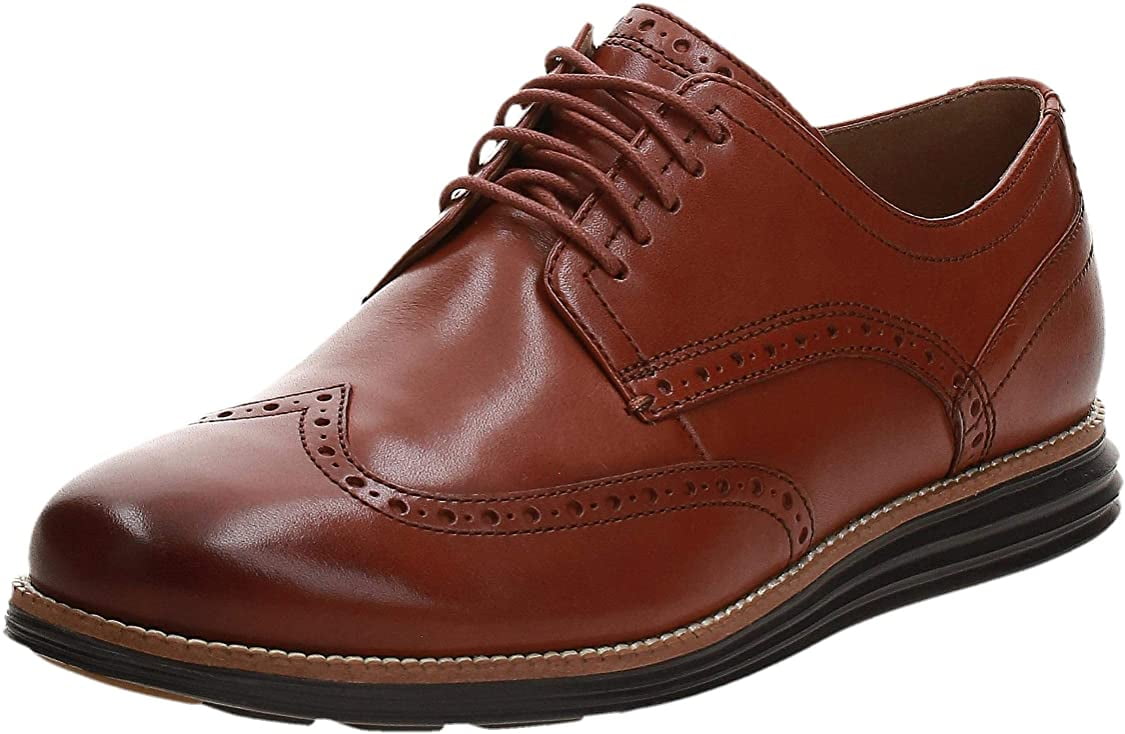 Cole Haan C26472: Men's Original Grand Shortwing Woodbury/Java Wingtip ...