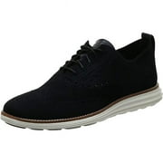 Cole Haan C27959-11 Original Grand Knit Wing TIP II Sneaker for Mens, Black & Ivory - Size 11
