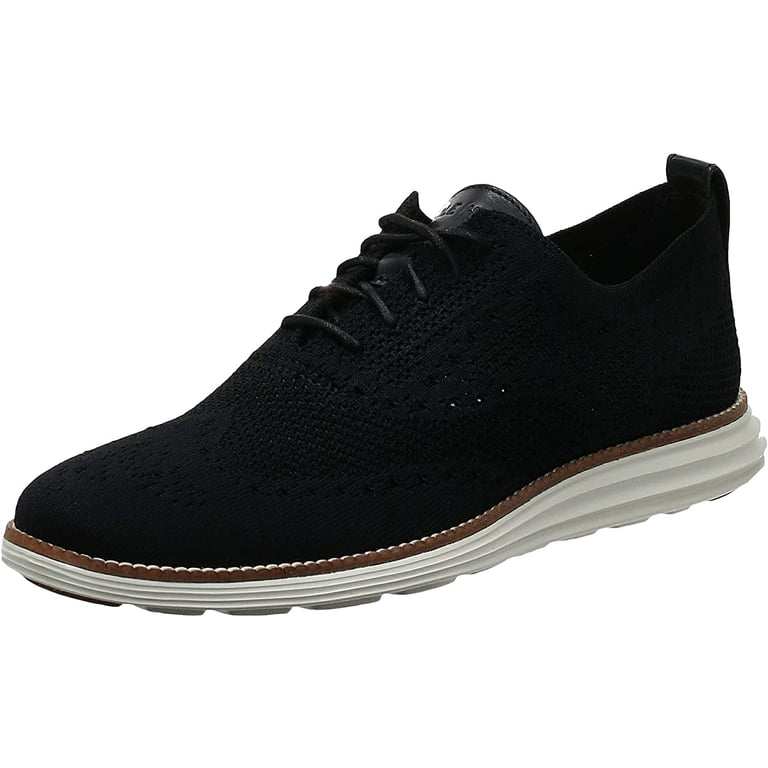 COLE HAAN Original Grand Knit Wingtip II Men’s 8.5 M Shoes Black Brogue Sneakers Cole Haan mens Original Grand Knit Wing Tip Ii Sneaker  main image 3
