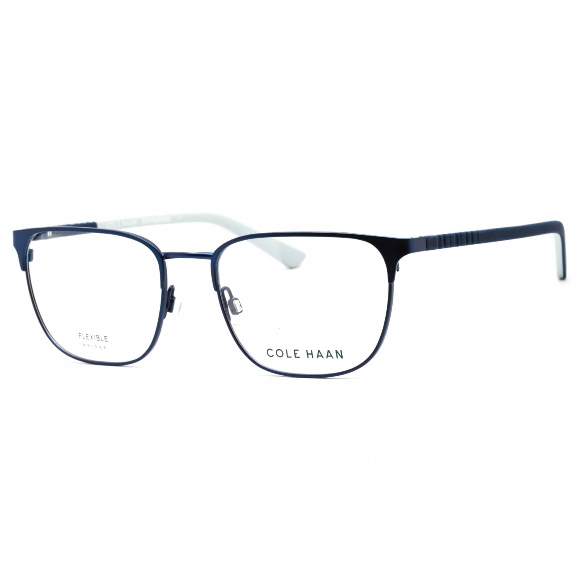 Cole Haan CH4505 414 Men's Navy Rectangular Frame Eyeglasses