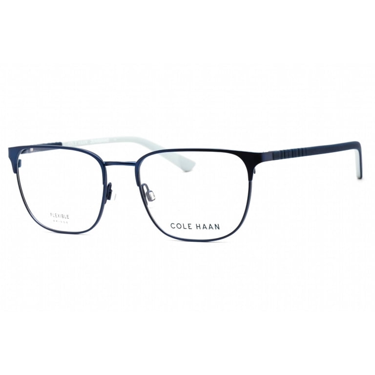 Cole Haan CH4505 414 Men's Navy Rectangular Frame Eyeglasses