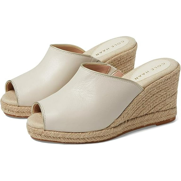 Cole haan peep toe wedge best sale