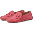 thumbnail image 1 of Cole Haan Evelyn Chain Driver Camelia Rose Suede Slip On Round Toe Flats Loafers (Camelia Rose Suede, 6.5), 1 of 1