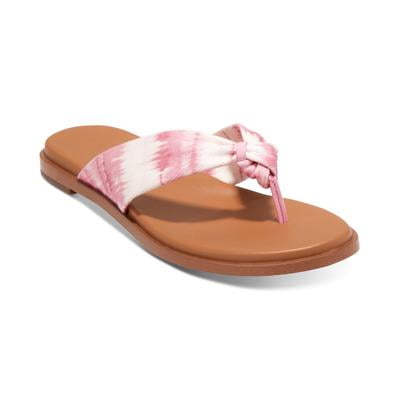 Cole Haan Fiona Thong Flat Sandals for Women, Memphis Pink, Size 6.5M