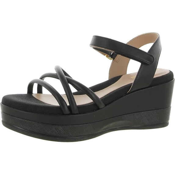 Cole Haan Women's Addison Flatform Wedge in Black, 7 US