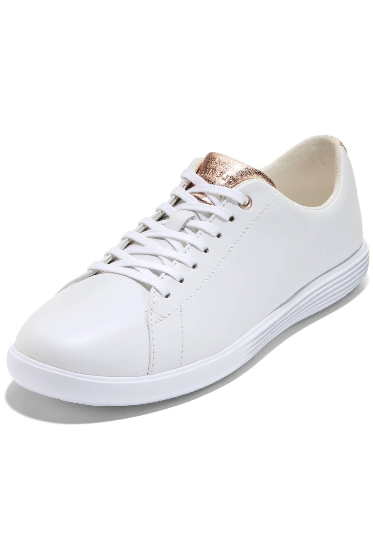 COLE HAAN GRAND CROSSCOURT Ⅱ Cole Haan Grand Crosscourt II, White/Rose Gold, Women's 6