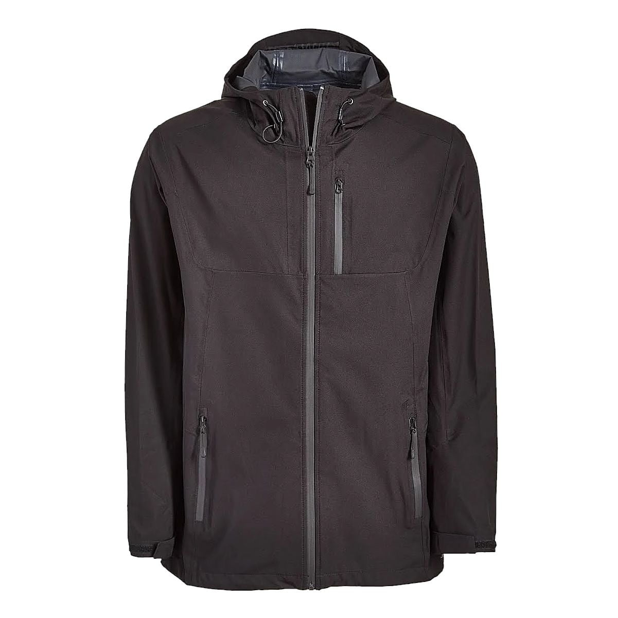 Cole Haan Grand OS Mens Rain Jacket 2XLarge Black Walmart