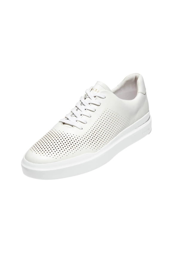 Grandpro Laser Cut Sneakers White C31436 Men's Size 9.5