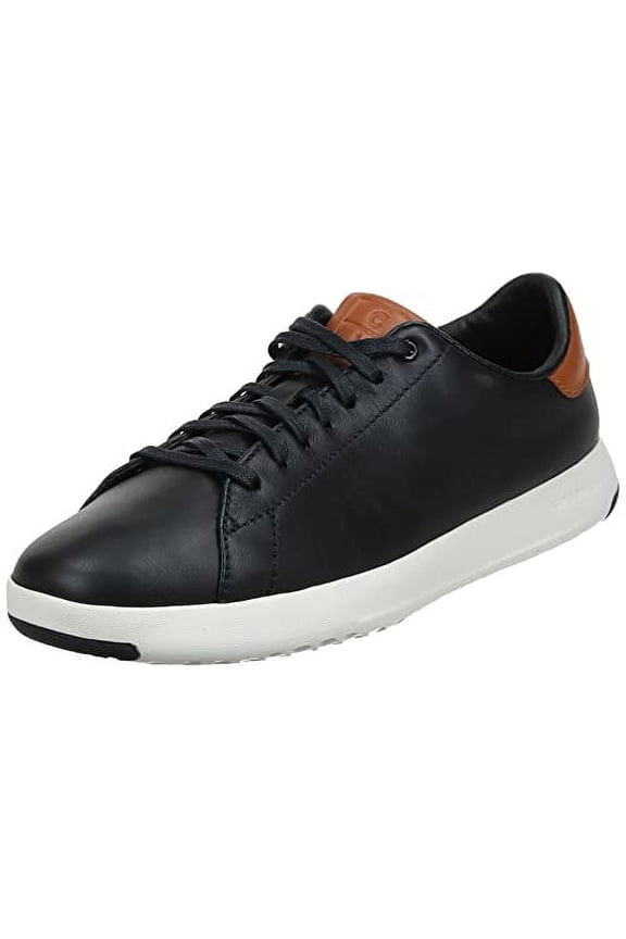 Mens Grandpro Tennis Fashion Sneaker - Black/British Tan - 8