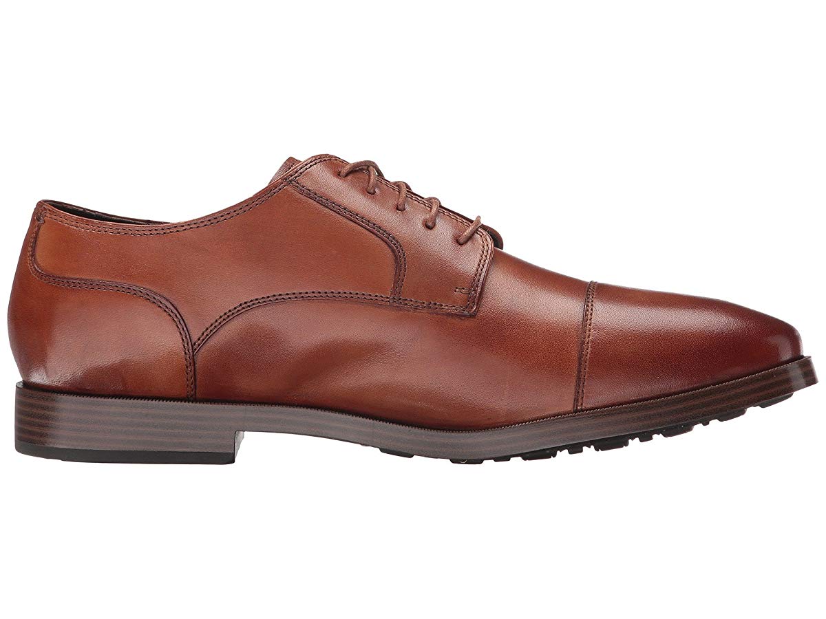 Cole Haan Grand Os Mens 10 1/2M Derby Camel Tan Leather C23771 Dress Shoes Cole Haan Jay Grand Cap Oxford British Tan C23771 10 W  main image 2