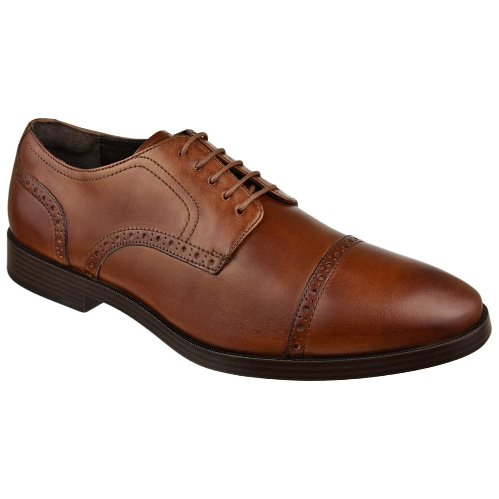 Cole Haan Jefferson Grand Cap Toe Men Adult shoe size 7.5 Casual C23791 British Tan Walmart
