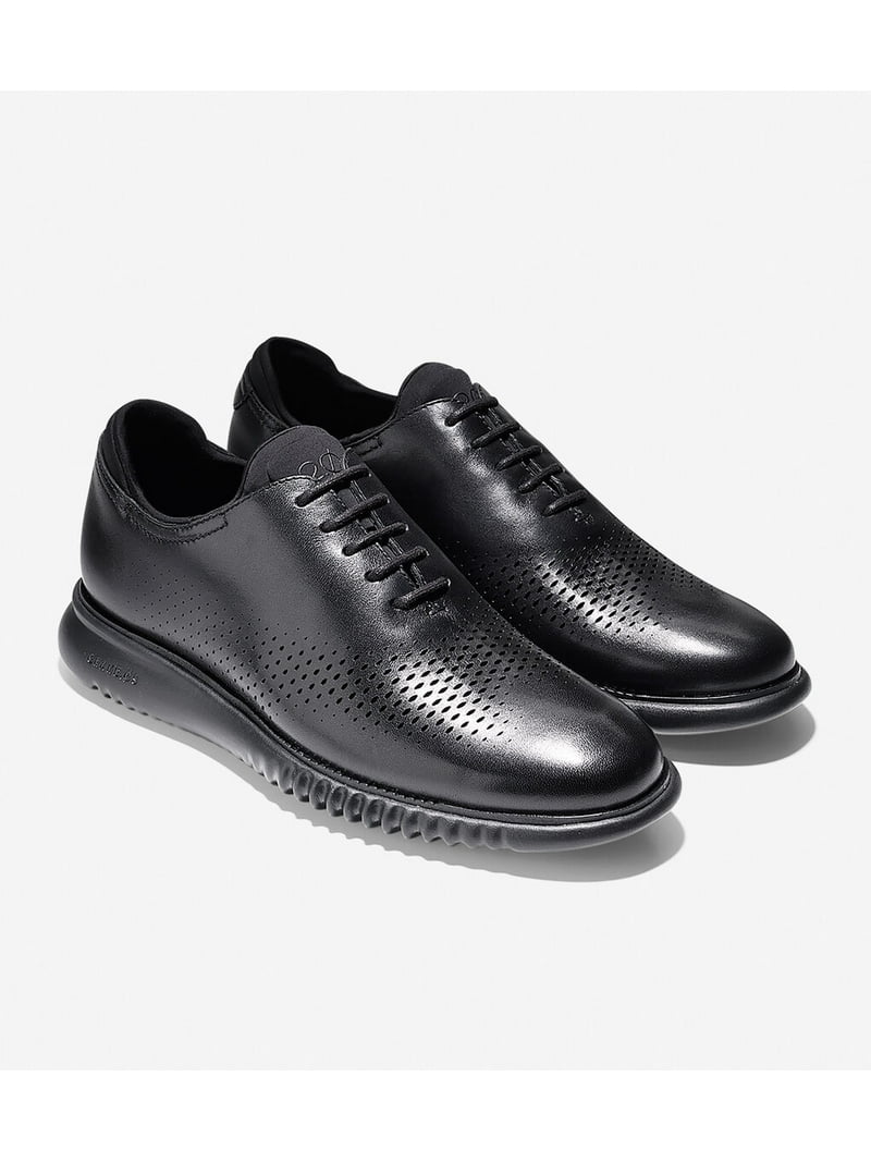 Cole Haan 2.Zerogrand Laser Wingtip Shoes Mens 11.5 Triple Black Oxford Sneaker Men main image 3