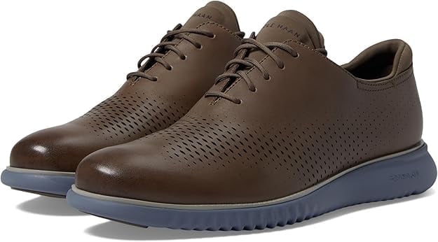 極上70%OFF★コールハーン COLE HAAN 2.ZEROGRAND LSR WING 定価5万円 Cole Haan Men's 2 Zerogrand LSR Wing Morel/Folkstn Gry 8 M