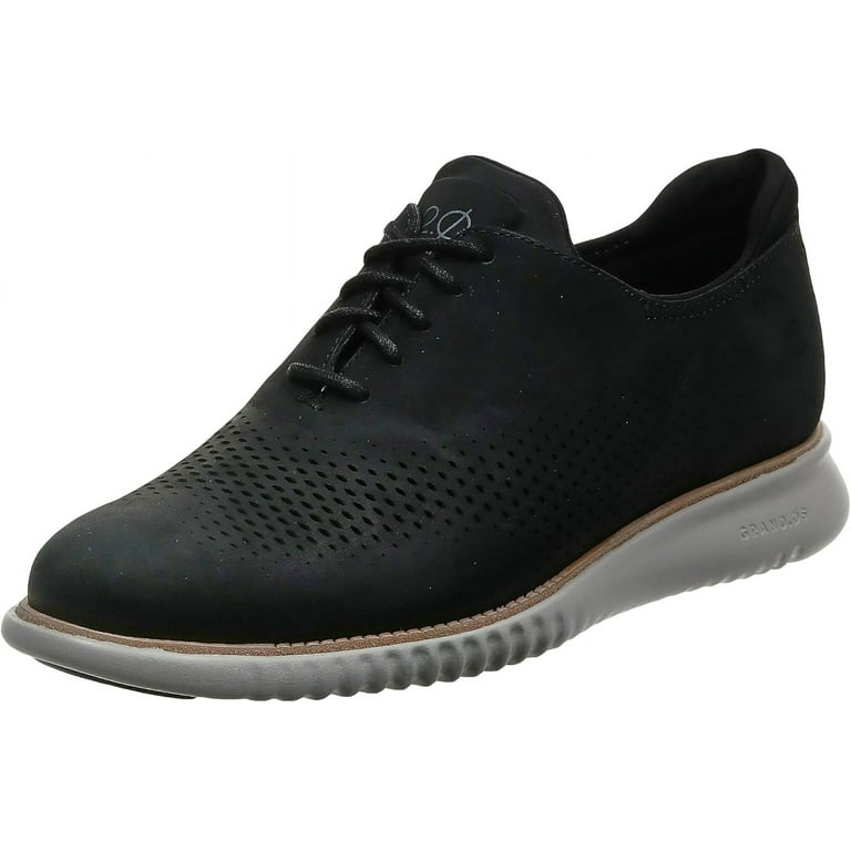 COLE HAAN 2.ZEROGRAND LASER WINGTIP Shoes Black Nubuck Grey Walmart