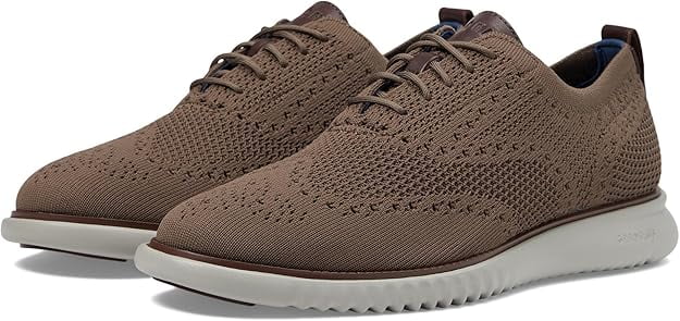 Cole Haan Men's 2 Zerogrand Stitchlite Oxford, Lava/Drizzle, 9.5 M