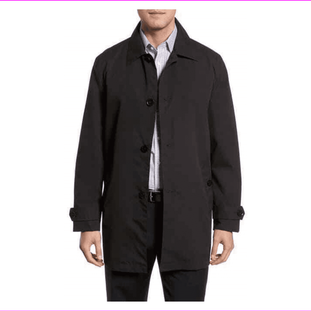 Cole haan water resistant rain clearance jacket