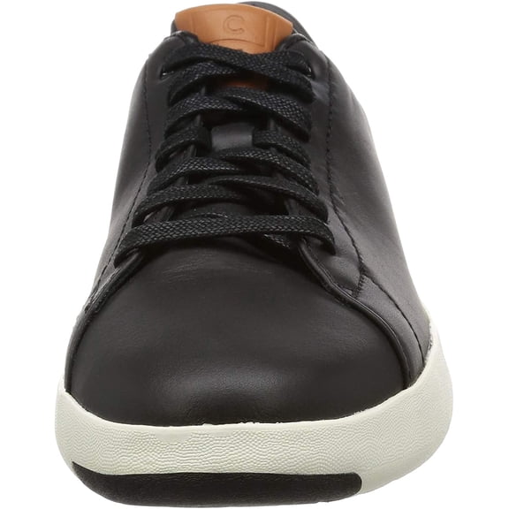 Cole Haan Men's C23877 Grandpro Tennis Fashion Sneaker, Black/British Tan, 9.5 M US