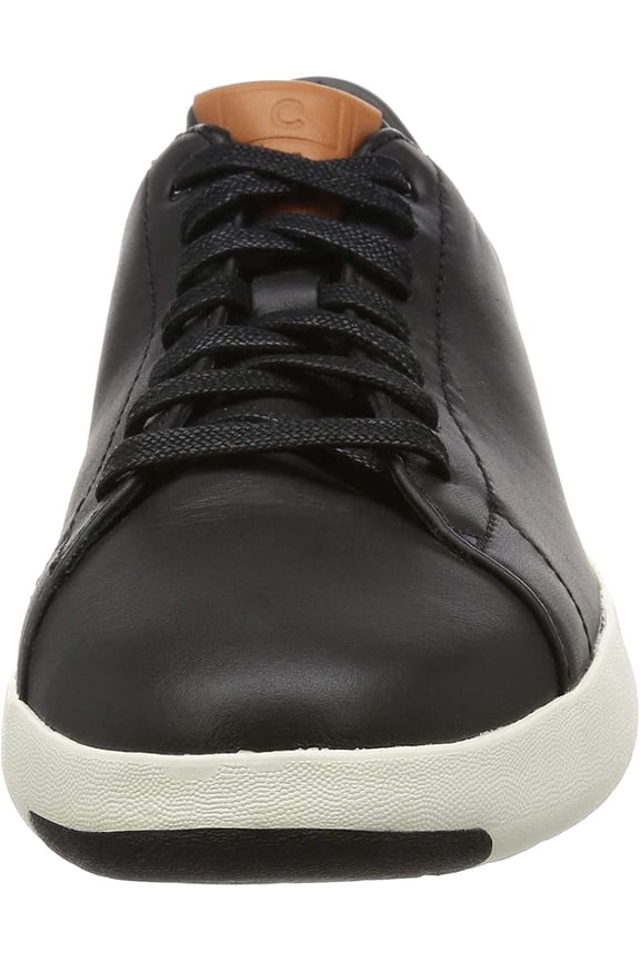 Cole Haan Men's C23877 Grandpro Tennis Fashion Sneaker, Black/British Tan, 9.5 M US