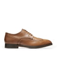 thumbnail image 1 of Cole Haan Men's Dawson Grand 360 Wing Tip Oxford Wp in British Tan, 8.5 US, 1 of 6