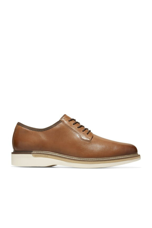 Men's Grand Ambition Postman Oxford in British Tan, 11.5 US