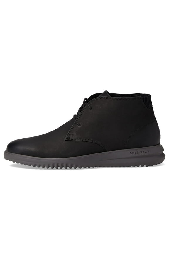 Men's Grand+ Chukka Boot, Black Nubuck/Black, 13