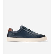 Cole Haan Mens Grand Kittery Court Leather Sneakers, Navy
