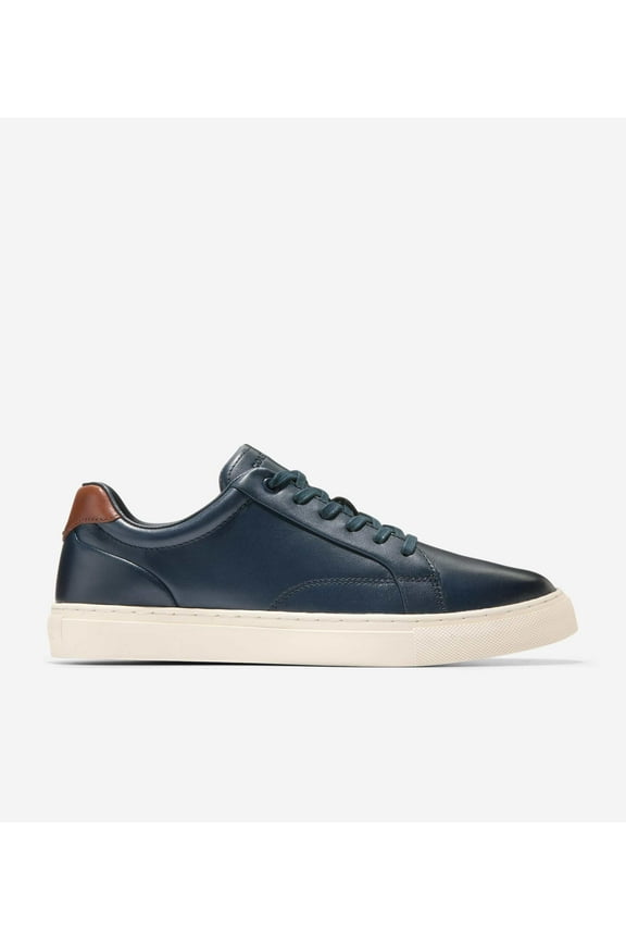 Cole Haan Men's Grand Kittery Court Leather Sneakers, Navy