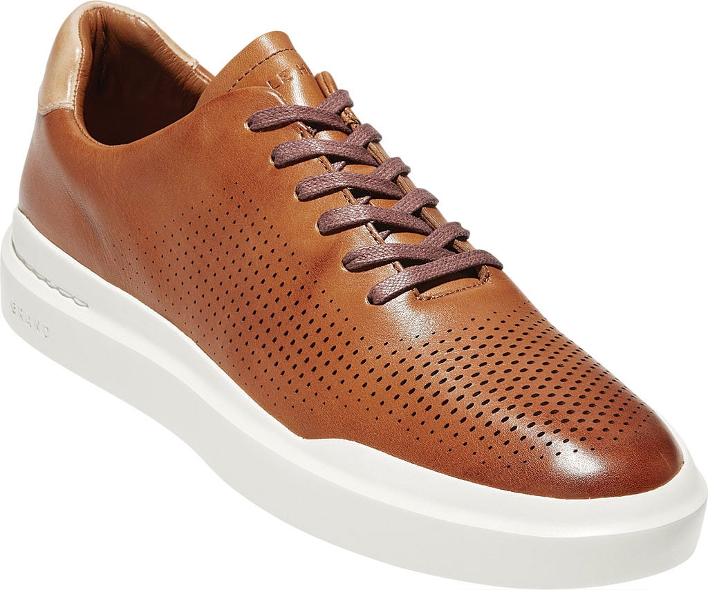 Cole Haan Men's Grandpro Rally Laser Cut Sneaker In British Tan ...