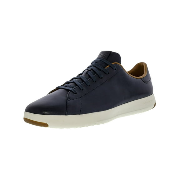Cole Haan Men's Grandpro Tennis Blazer Blue Hand Stain Suede Shoe - 9.5M