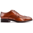 thumbnail image 1 of Cole Haan Men's Modern Essentials Wingtip Oxford British Tan - C34598, 1 of 4