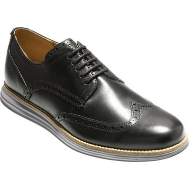 Cole Haan Men's Original Grand Wingtip Cushioned Oxford Shoe (Black, 8.5)