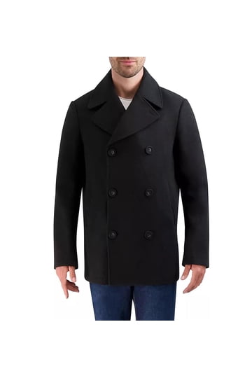 Mens Military Pea Coat