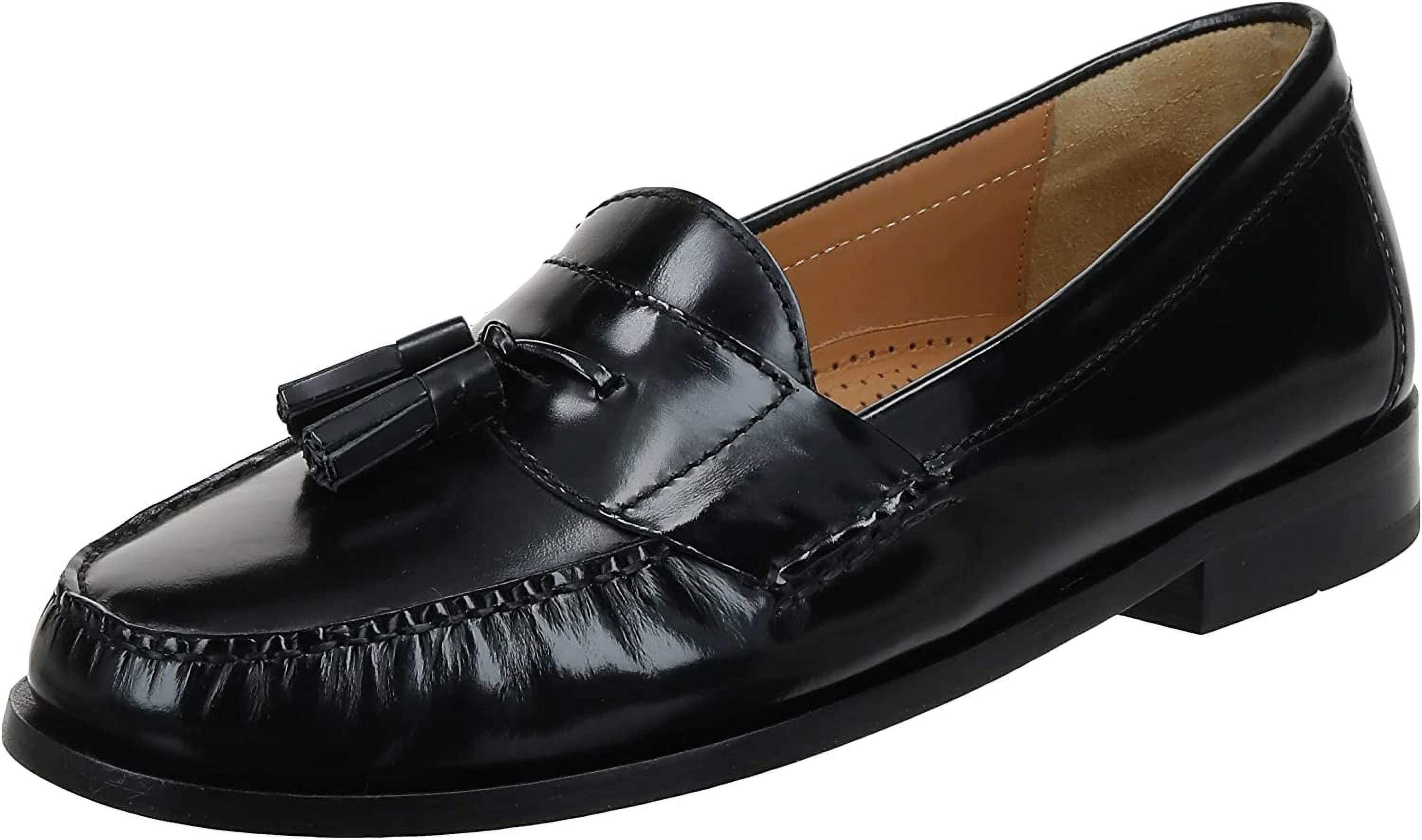 Cole Haan Mens Black Leather Tassel Loafers Dress Shoes 10.5 D 3506 61597 Mens Cole Haan Classic Black Tassel Loafers | Mercari main image 4
