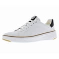thumbnail image 1 of Cole Haan Men’s GrandPrø Topspin Leather Sneakers – Optic White, Med, 1 of 5