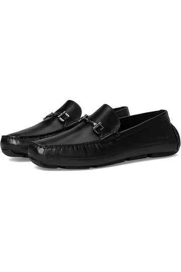Cole Haan Mens Black Leather Round Toe Slip-On Casual Shoes Size 9.5 #G Men main image 4