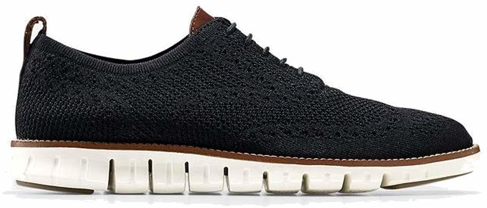 Cole Haan Zerogrand Stitchlite Wingtip Oxford
black with an ivory sole Mens 13M Cole Haan Men main image 4