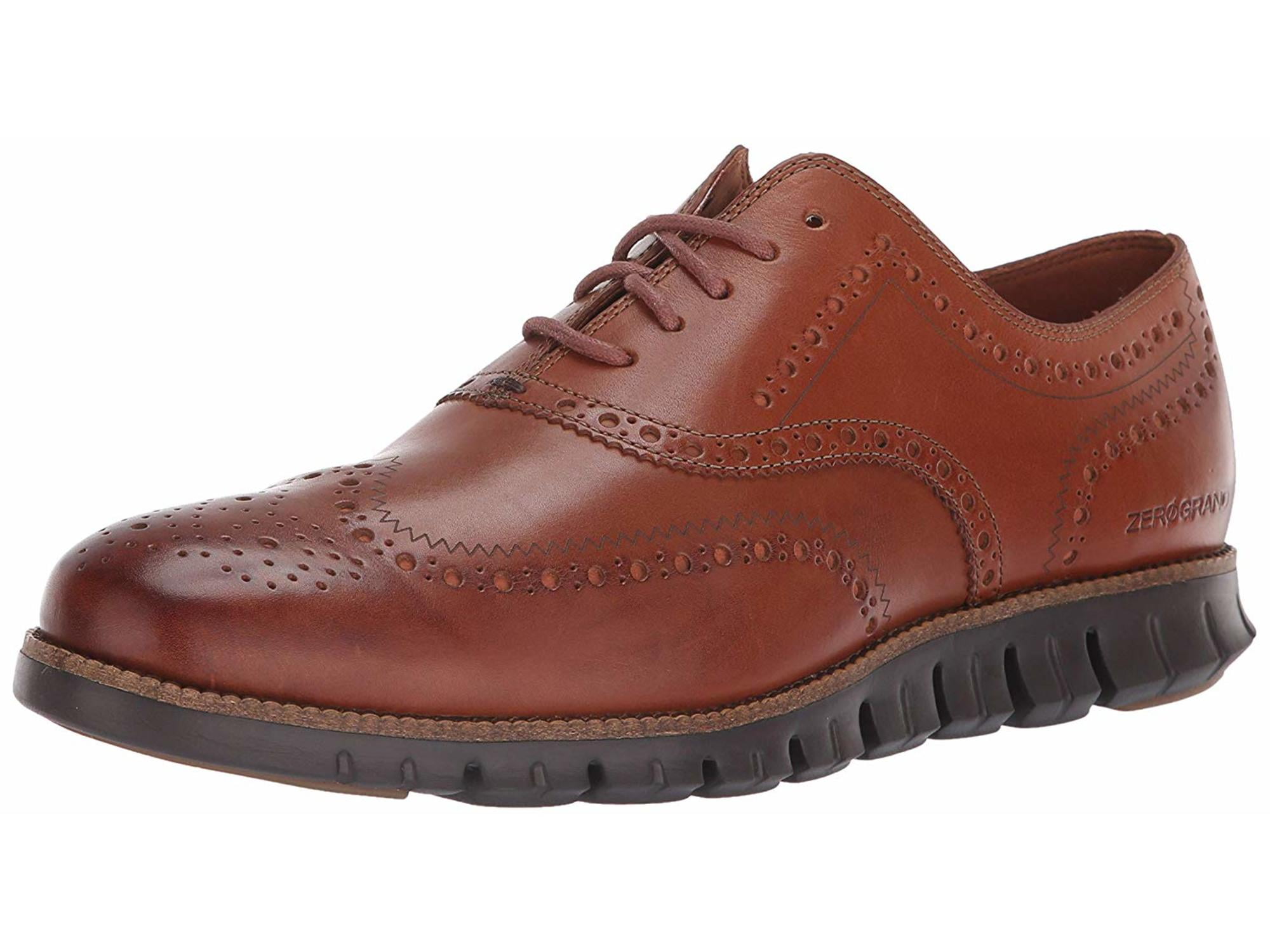 Cole Haan Men\'s Zerogrand Wing OX Oxford, british tan leather/java, 10 Med US Men main image 2