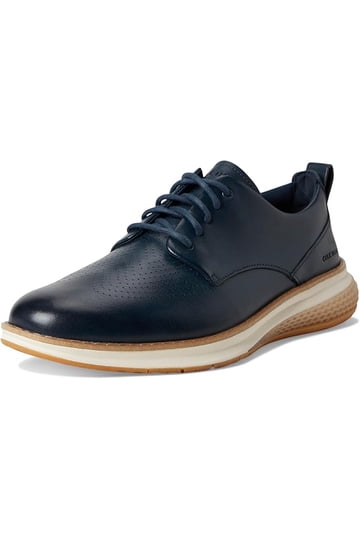 NIB Cole Haan Original Grand Shortwing Navy Leather Oxford with Ivory Sole Cole Haan Men main image 4
