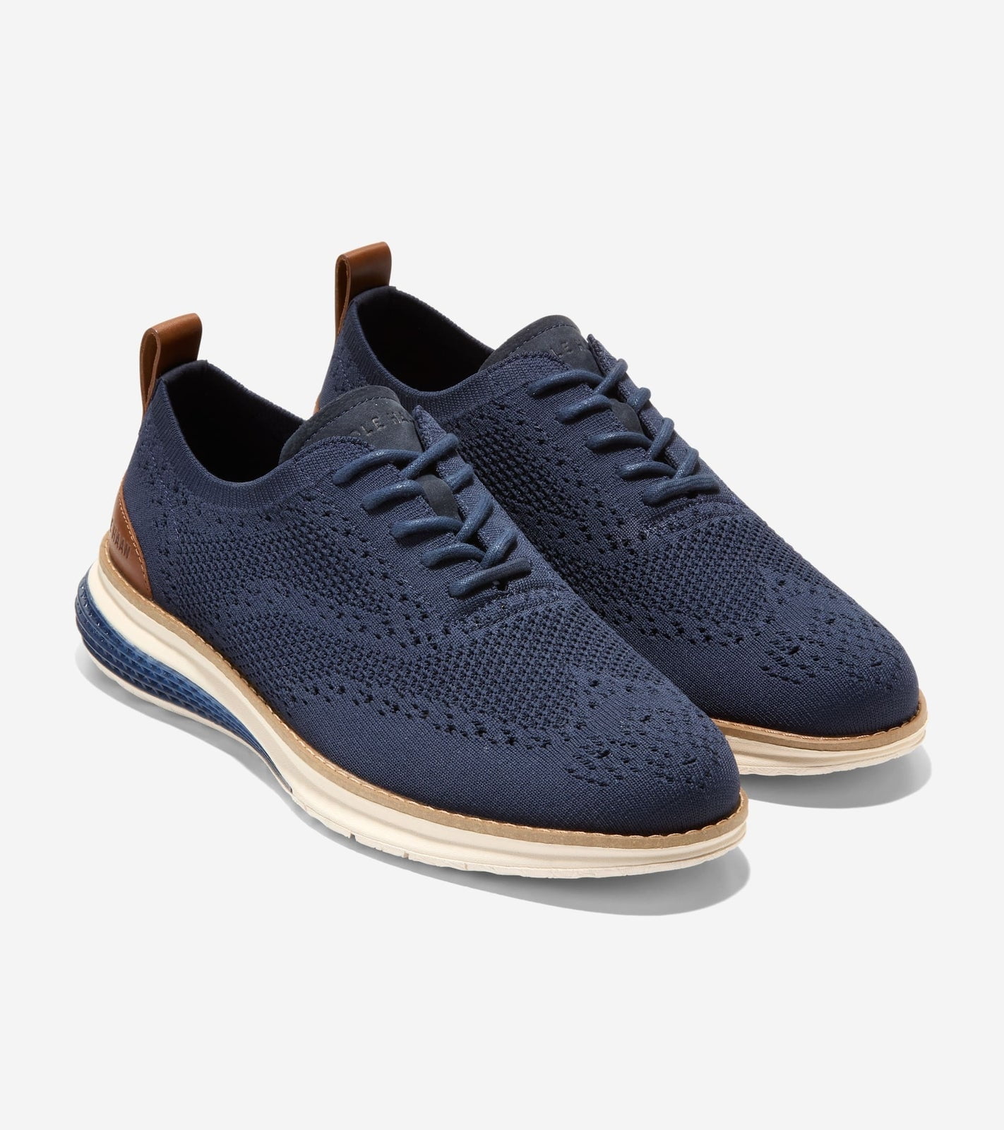 Cole Haan Men's ØriginalGrand Energyweave Stitchlite Wingtip Oxfords ...