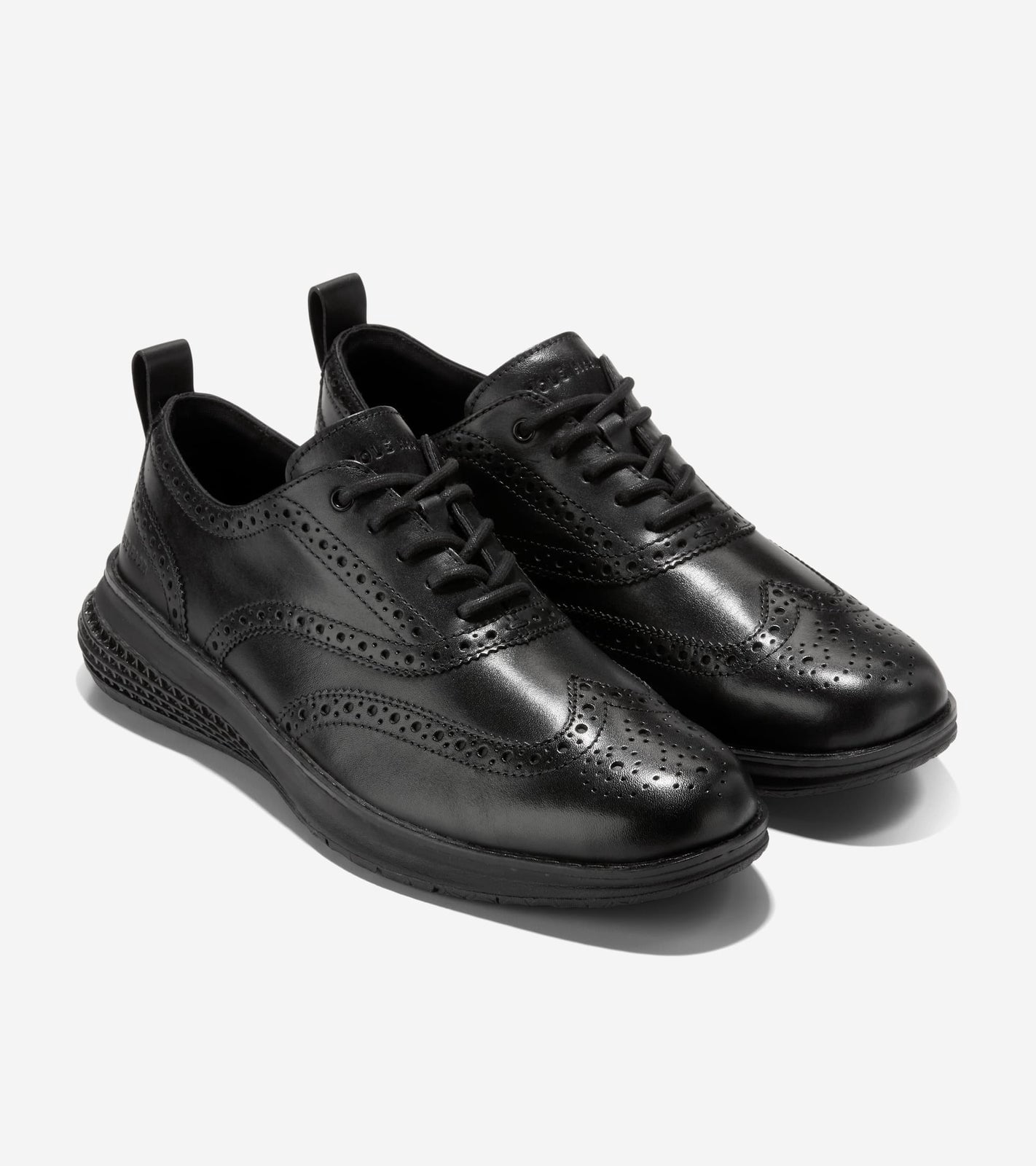 Cole Haan Men's ØriginalGrand Energyweave Wingtip Oxfords C40677 Black ...