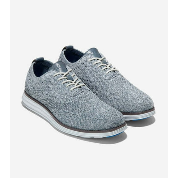Cole Haan Men's ØriginalGrand Wingtip Oxfords C36872 Stormy Weather-Harbor Mist