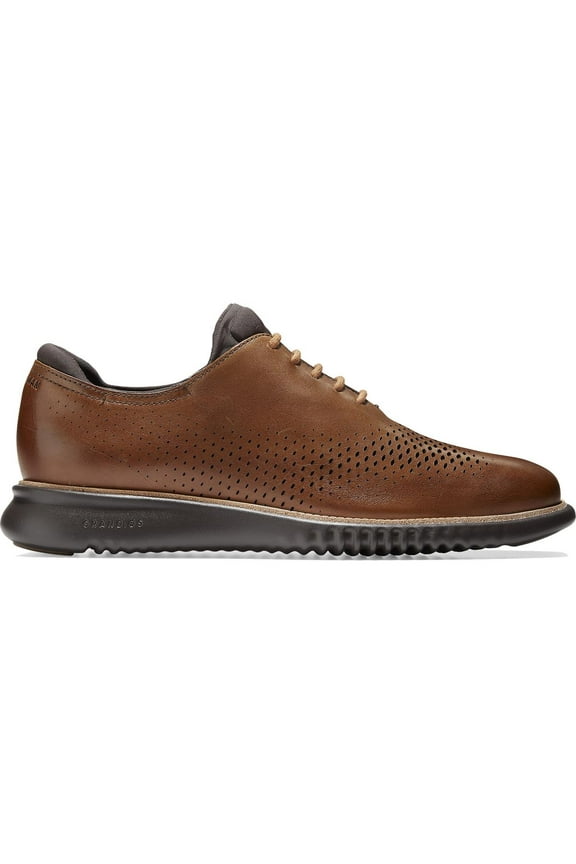 Mens Zerogrand Perforated Oxford Casual Shoes