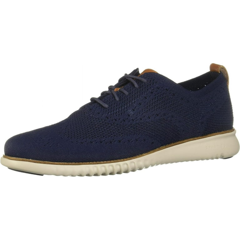 Cole Haan Mens 2.Zerogrand Stitchlite Oxford Marine Blue Vapor