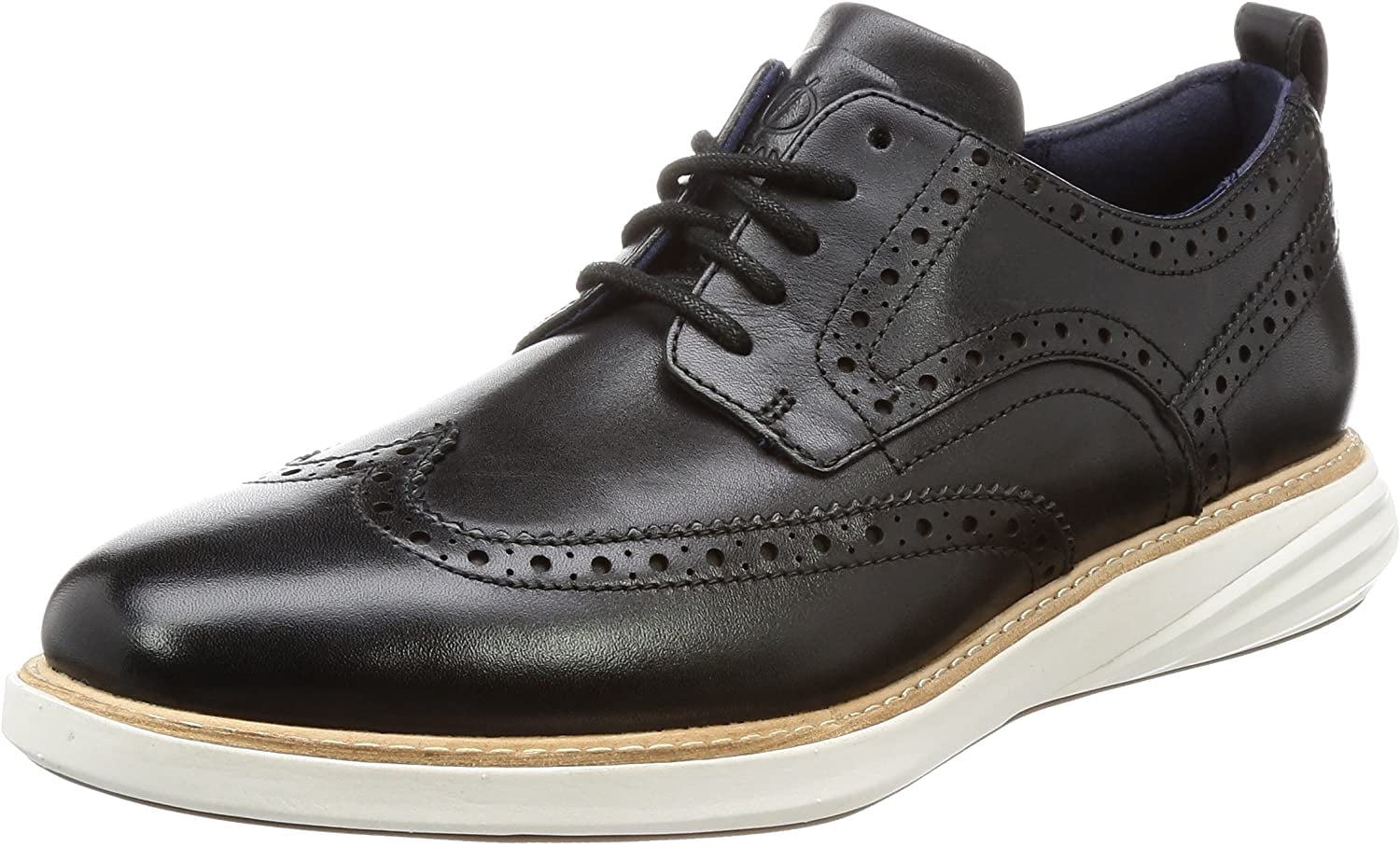 Cole Haan Mens Dress Shoes Grand Evolution Shortwing Wingtip  display picture 1