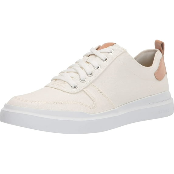 Cole Haan Men's Grandpro Rally Canvas Court Sneaker in Ivory