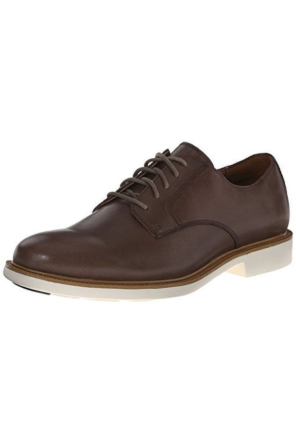 Mens Great Jones Plain Lace Up Oxford Shoes, Smoke/Ivory, US 8