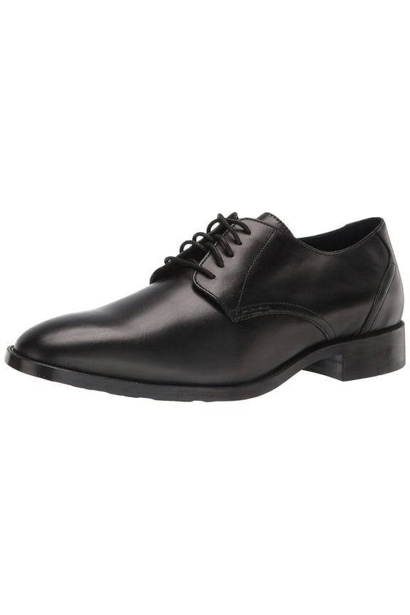 Mens Hawthorne Plain Oxfords (Black, 10.5)