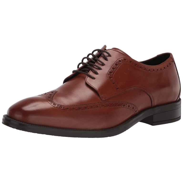 Cole Haan Mens Modern Essentials Wing Oxfords (British Tan 