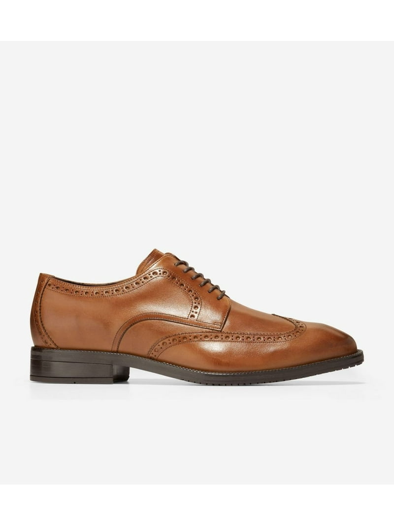 Cole Haan Mens Modern Essentials Wingtip Oxford British Tan